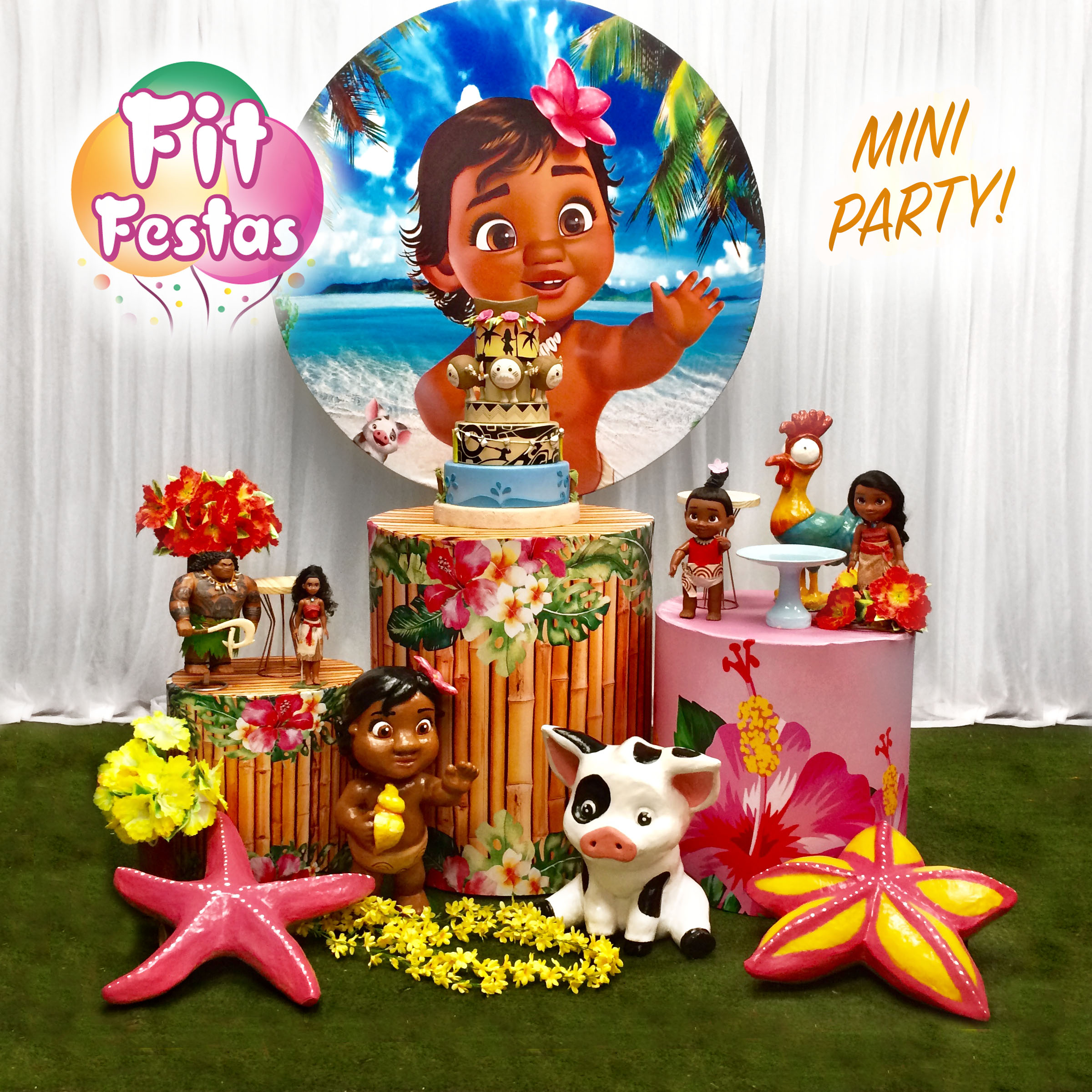 Moana Mini Party! ®FitFestas