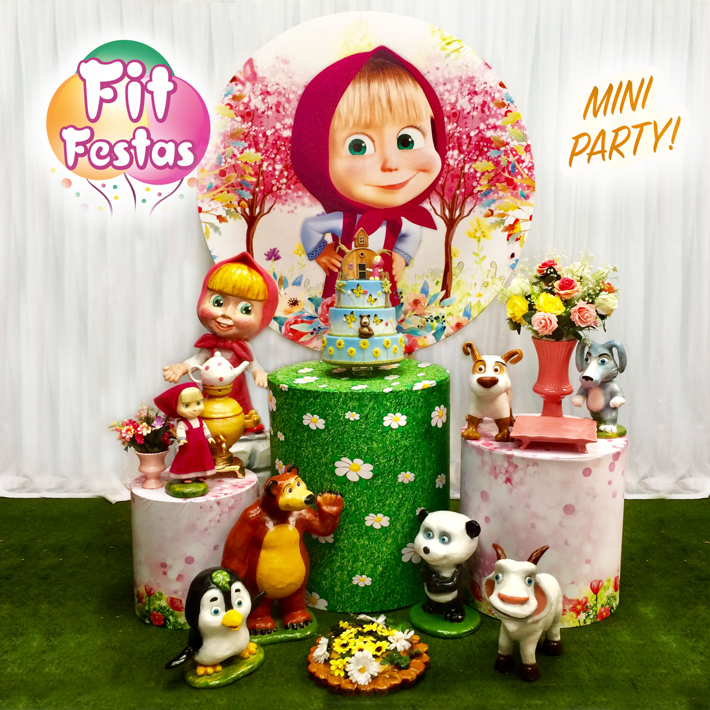 Masha e o Urso - ®FitFestas